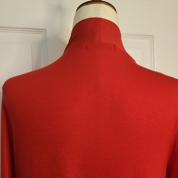 Long Cardigan Active USA Bold Red - Picture 8 of 13